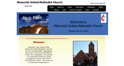 Desktop Screenshot of careymemorialumc.org