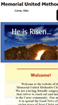Mobile Screenshot of careymemorialumc.org
